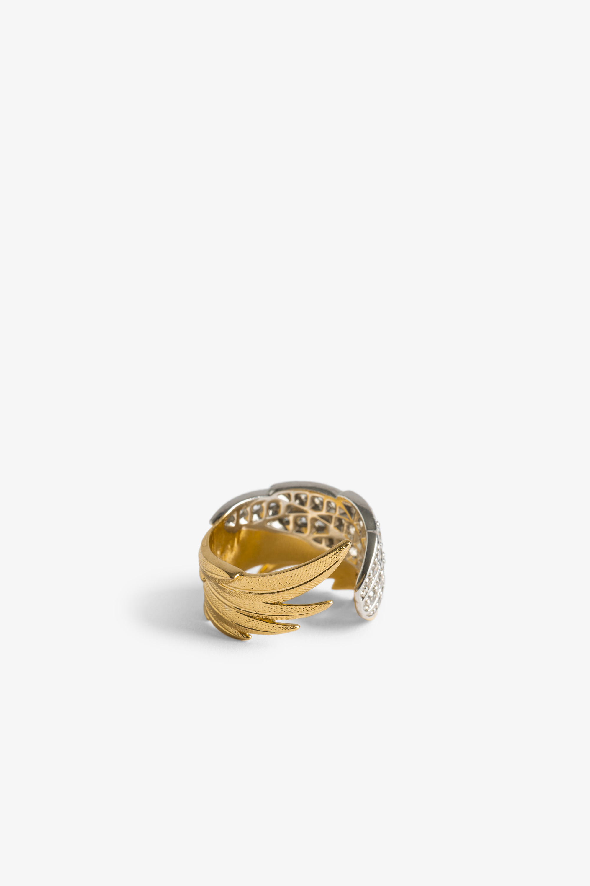 Rock Feather Ring
